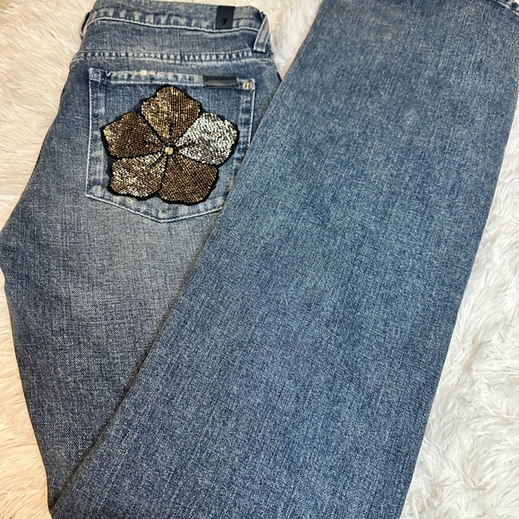 NWT! 7 FOR ALL MANKIND BOOTCUT JEANS - Picture 3 of 13